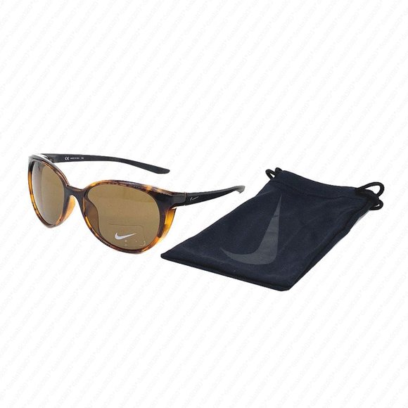 NIKE Essence CT8234 220 56mm Tortoise Gold Sunglasses - Picture 1 of 10